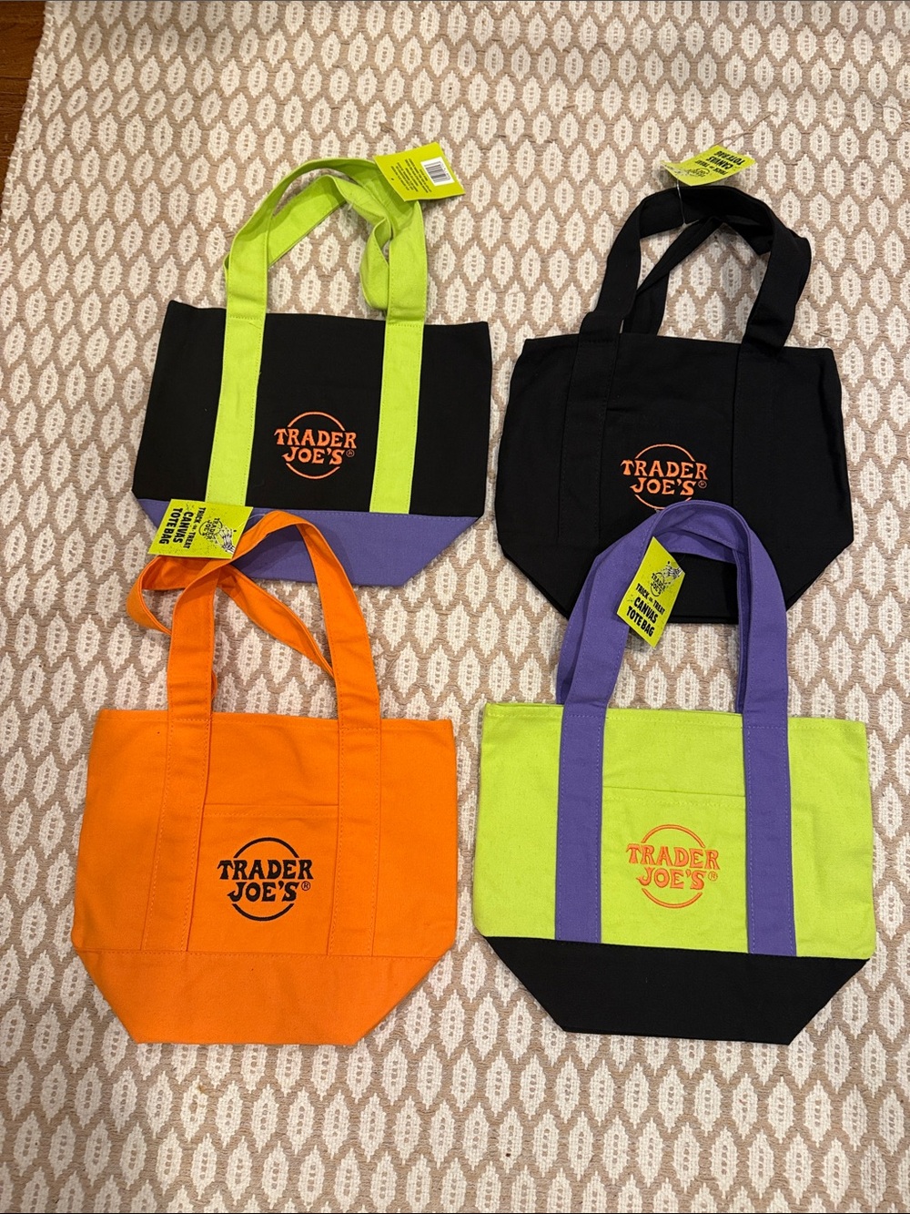 Trader Joe's Small Canvas Tote Bag Halloween 2026